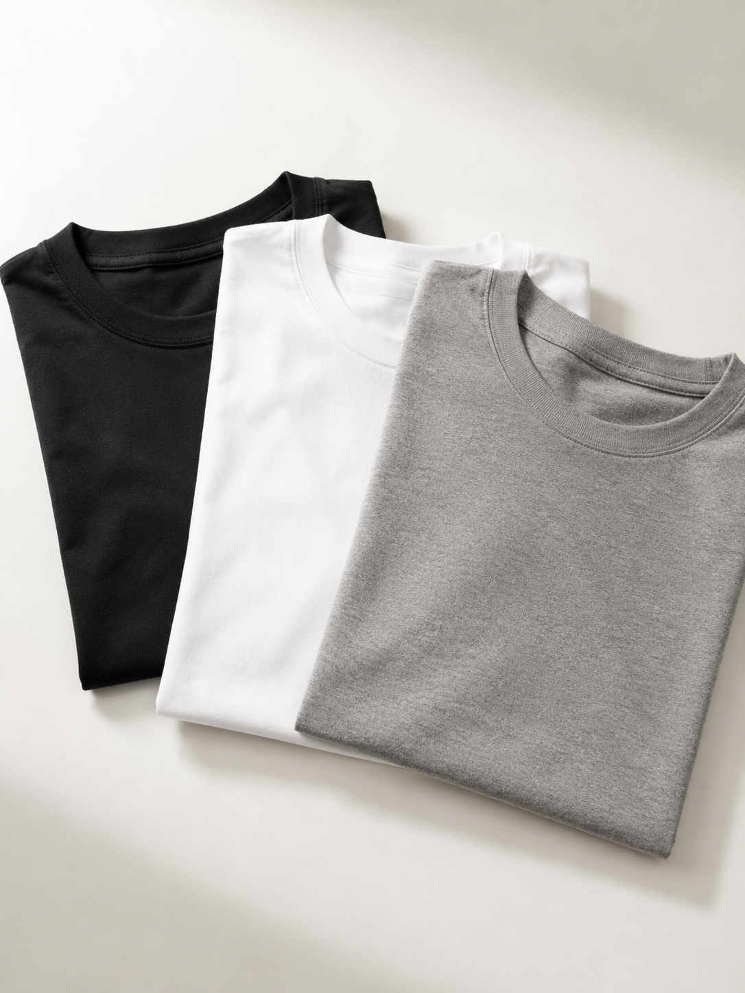 Kit 3 Camisetas Básicas