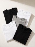 Kit 5 Camisetas Básicas